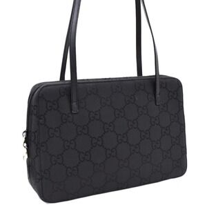 Gucci GG Shoulder Bag Padlock Black